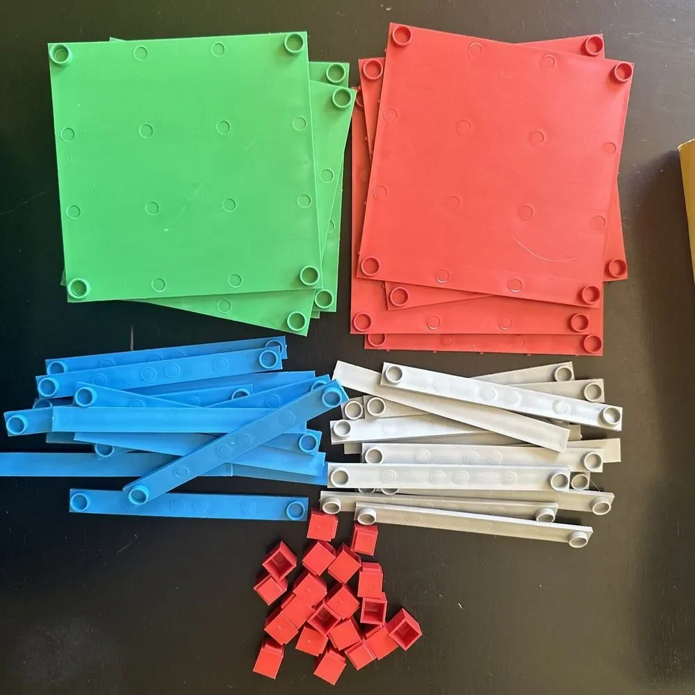 Math U See Manipulatives Algebra Decimal Insert Kit Integer Blocks Near Complete